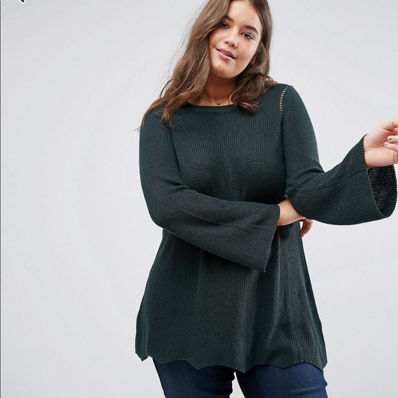 ASOS Curve Bell Sleeve Sweater | Size 20 - Picture 2 of 12